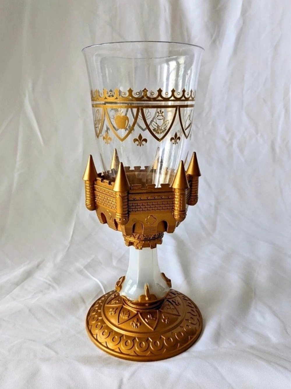 Disney Parks Be Our Guest Goblet Light Up Castle Cup Beauty and The Beast Magic